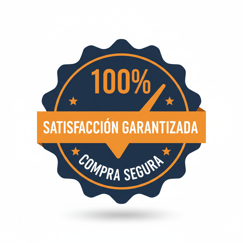 100% Satisfacción garantizada