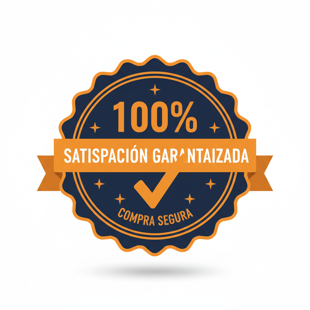 100% Satisfacción garantizada
