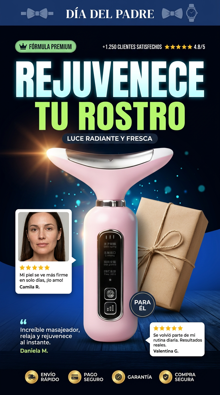 Transforma tu Piel con el Masajeador Facial