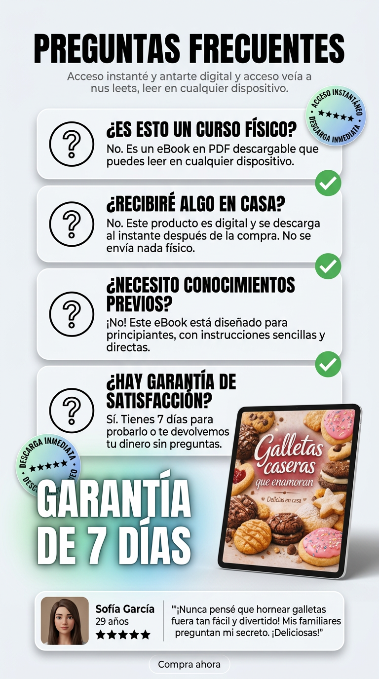 ¿Listo para hornear galletas perfectas?