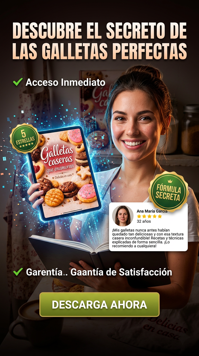Hornea las Galletas Más Deliciosas y Caseras