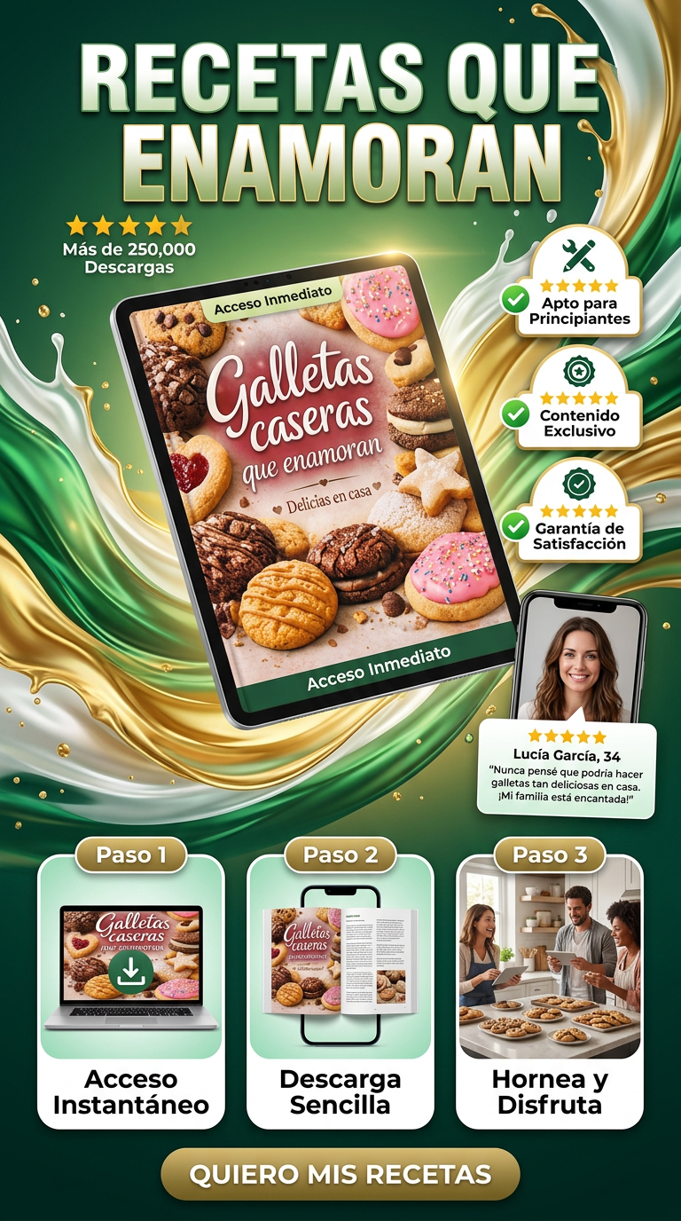 Elabora Galletas Caseras Irresistibles Hoy Mismo