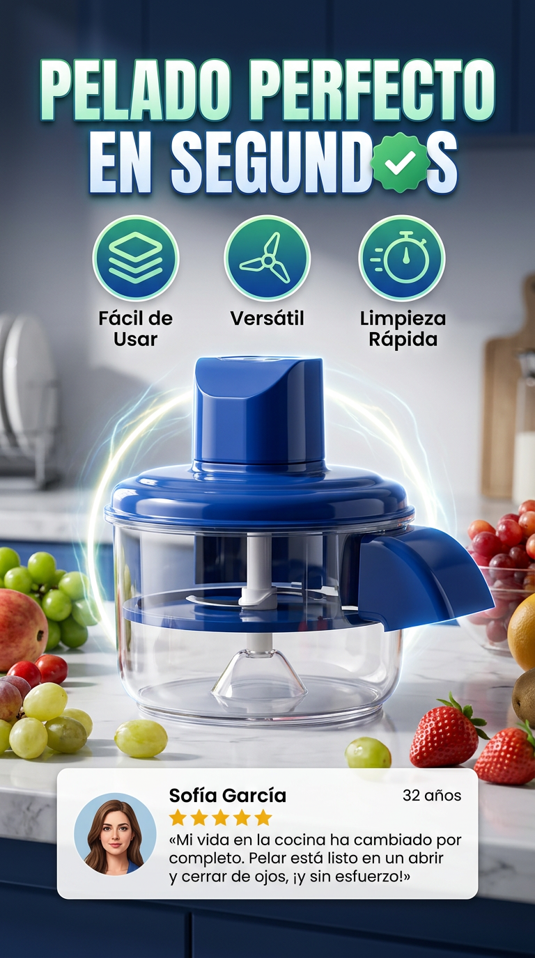 Adiós al tedio de pelar: Tu nuevo Pelador Automático