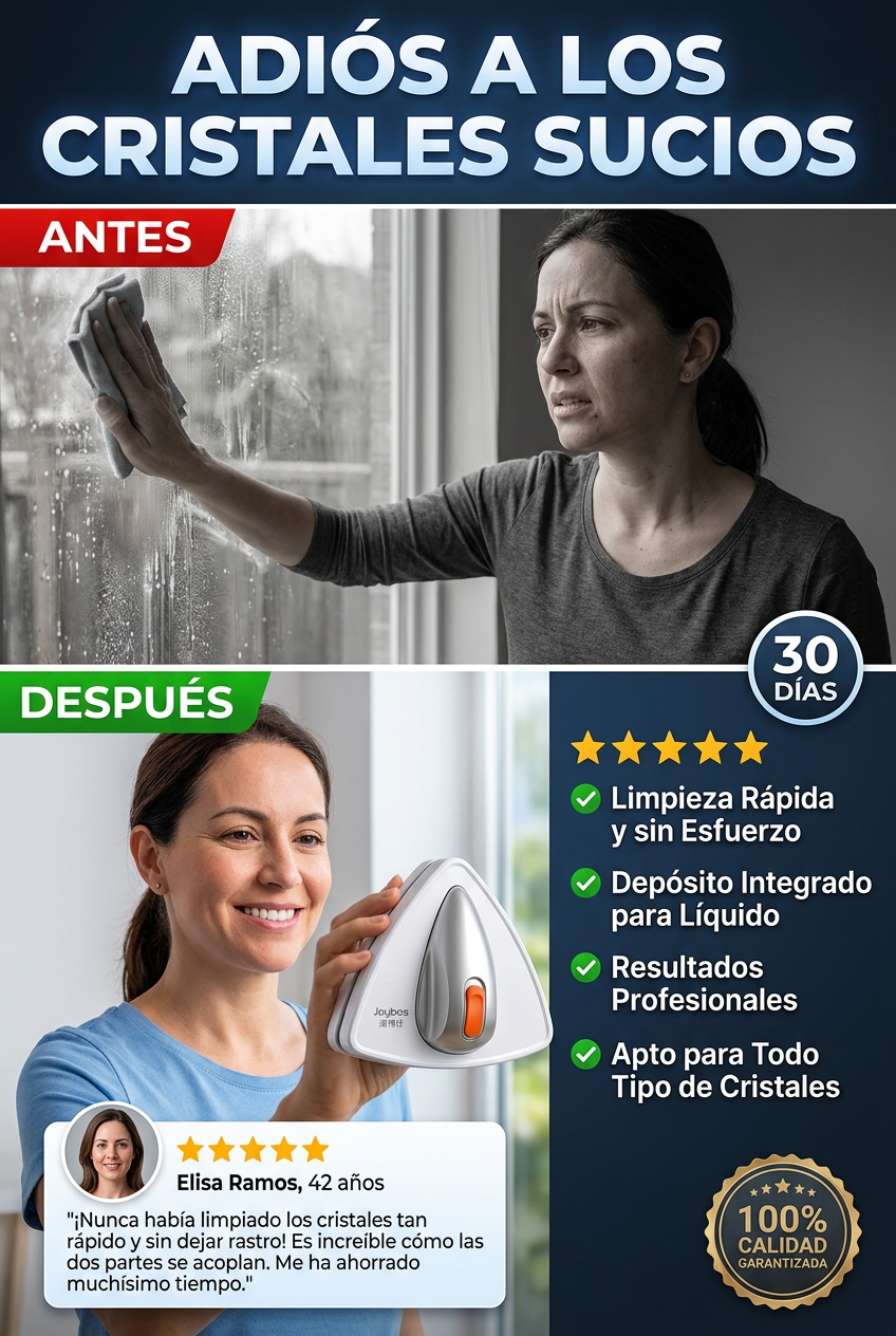 Consigue cristales impecables sin esfuerzo