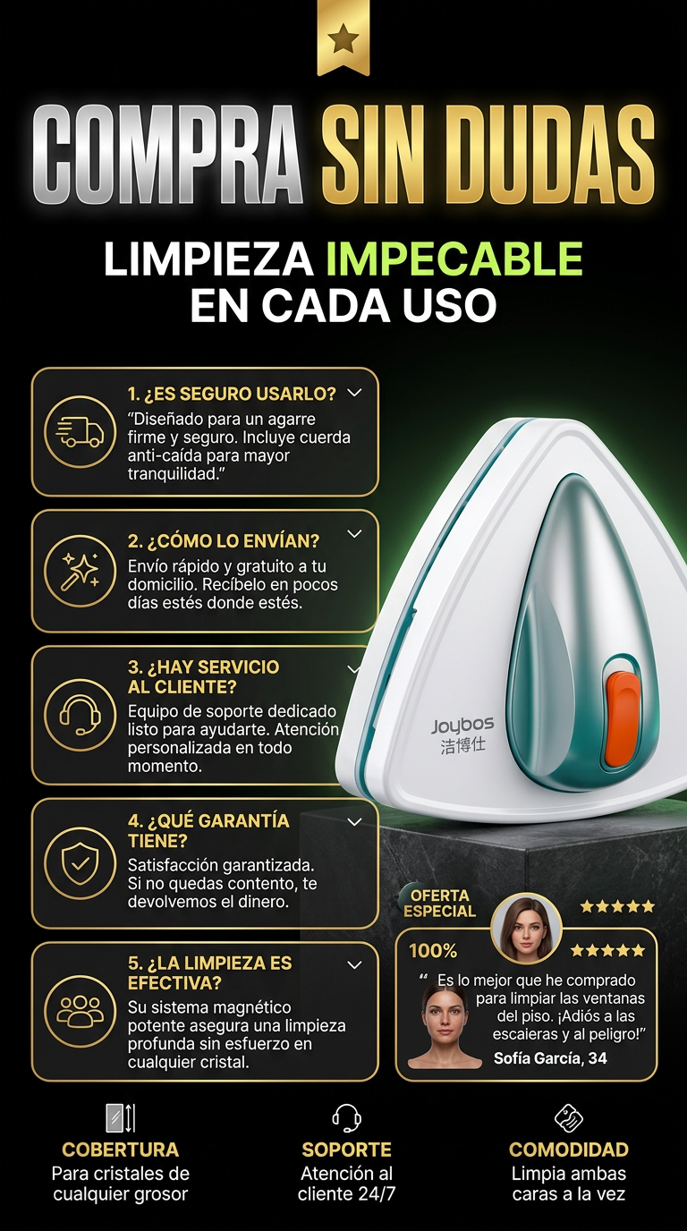 Ventanas relucientes como nunca antes