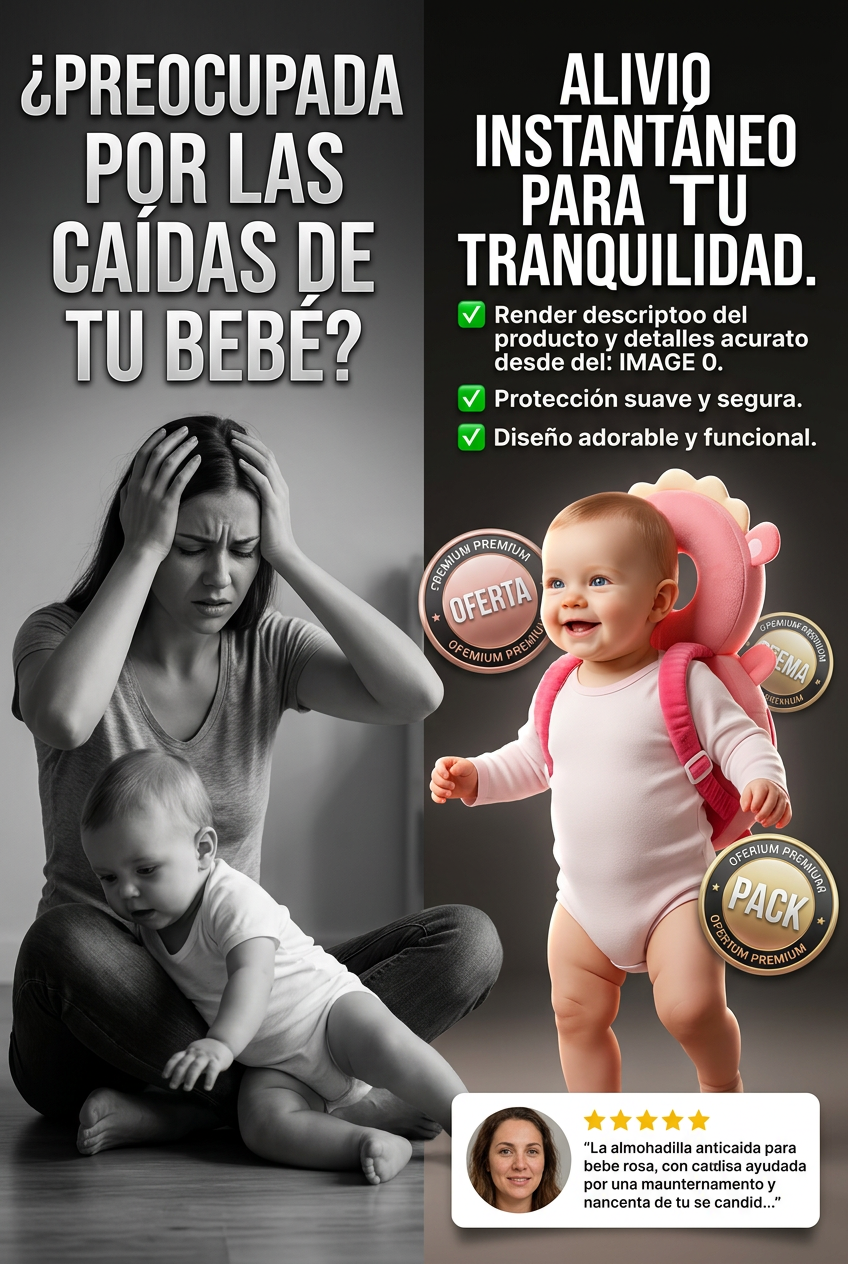¿Preocupada por los golpes de tu bebé al aprender a sentarse o gatear?