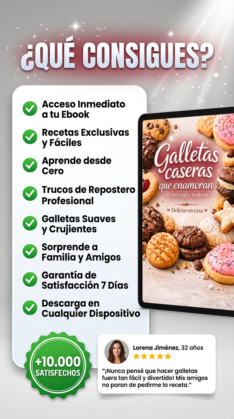 ¿Listo para crear las galletas más deliciosas?