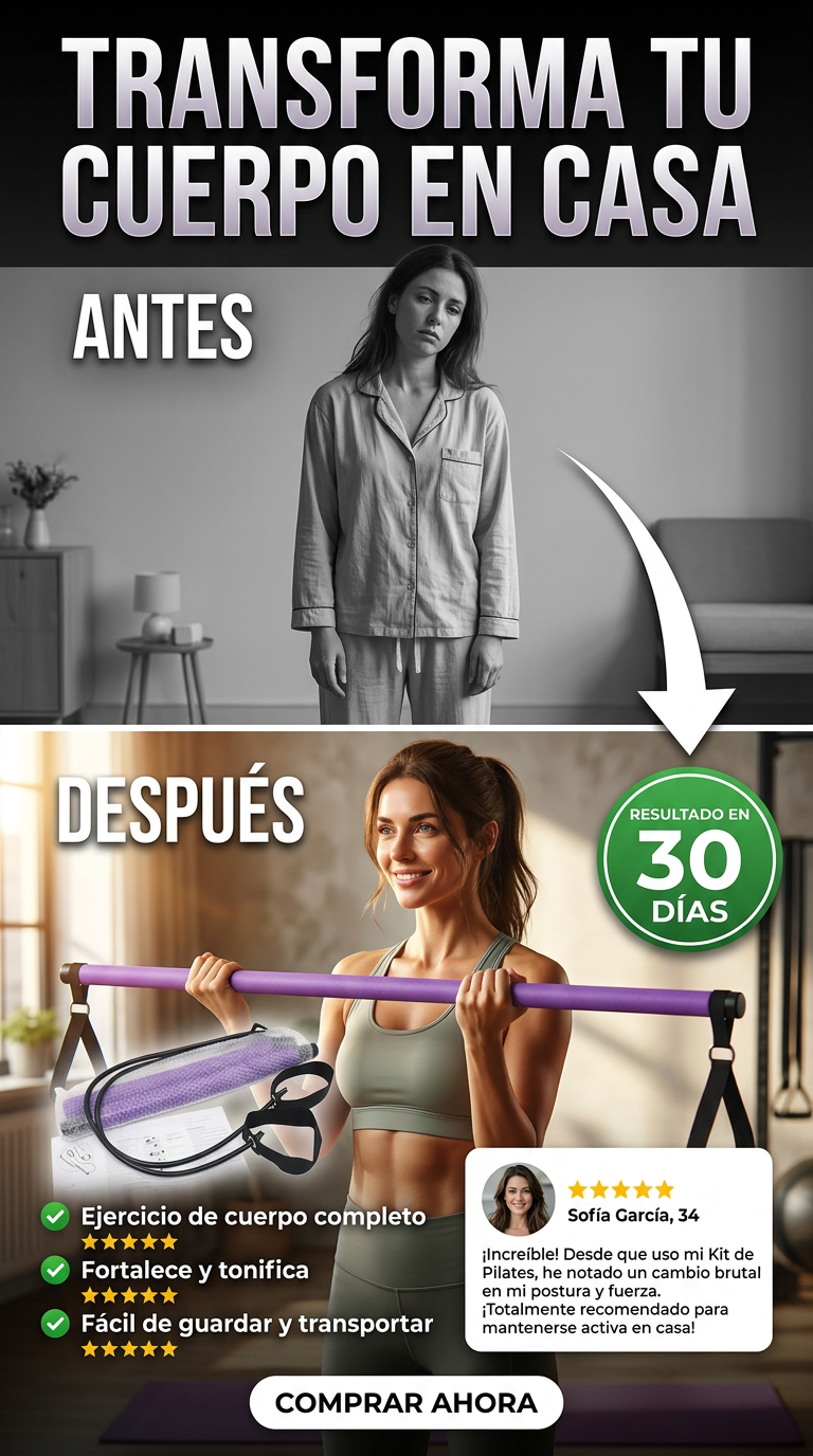 Tonifica y fortalece con el Kit de Pilates portátil