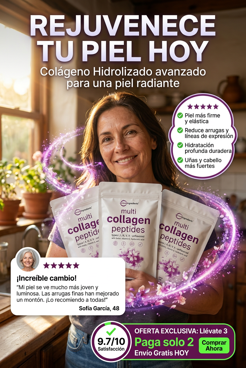 Transforma Tu Piel Con Nuestro Colágeno Hidrolizado