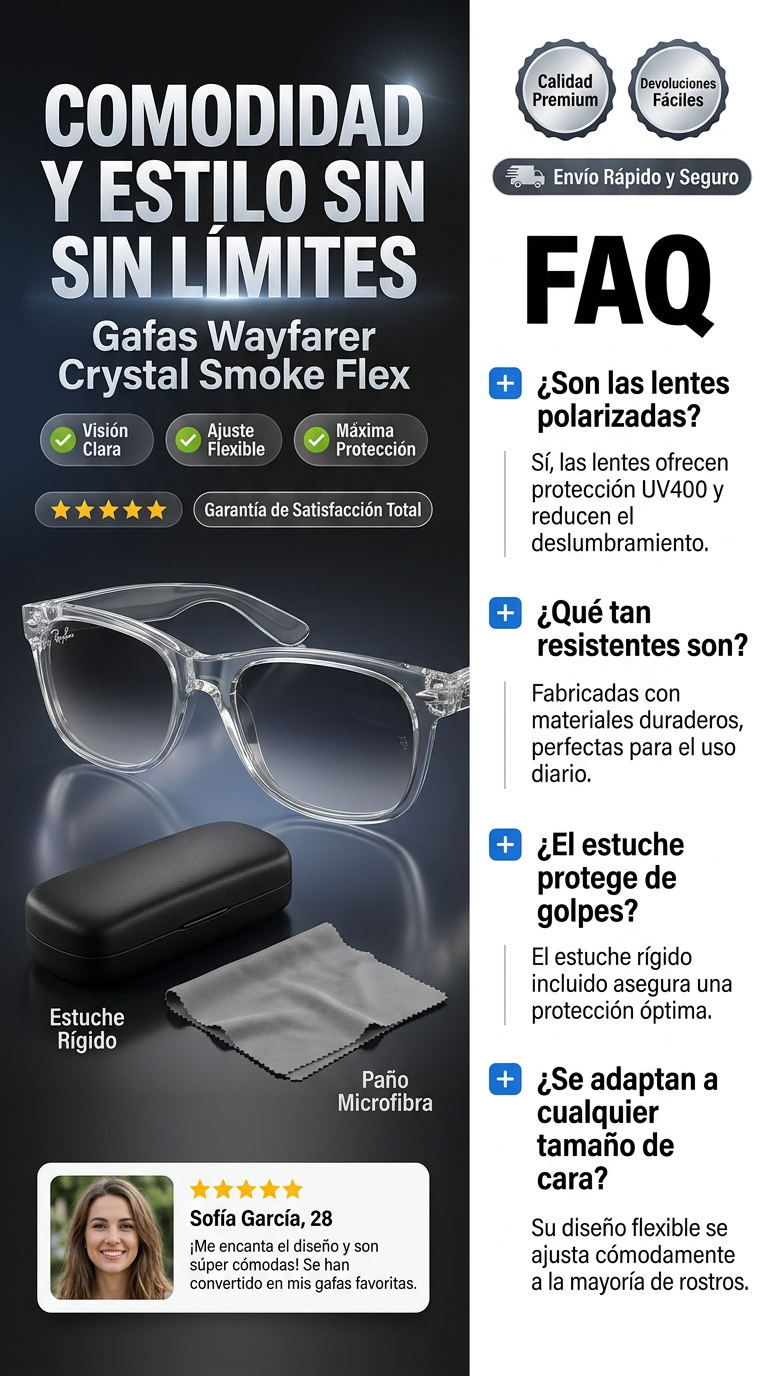 Redefine tu look con estilo y protección
