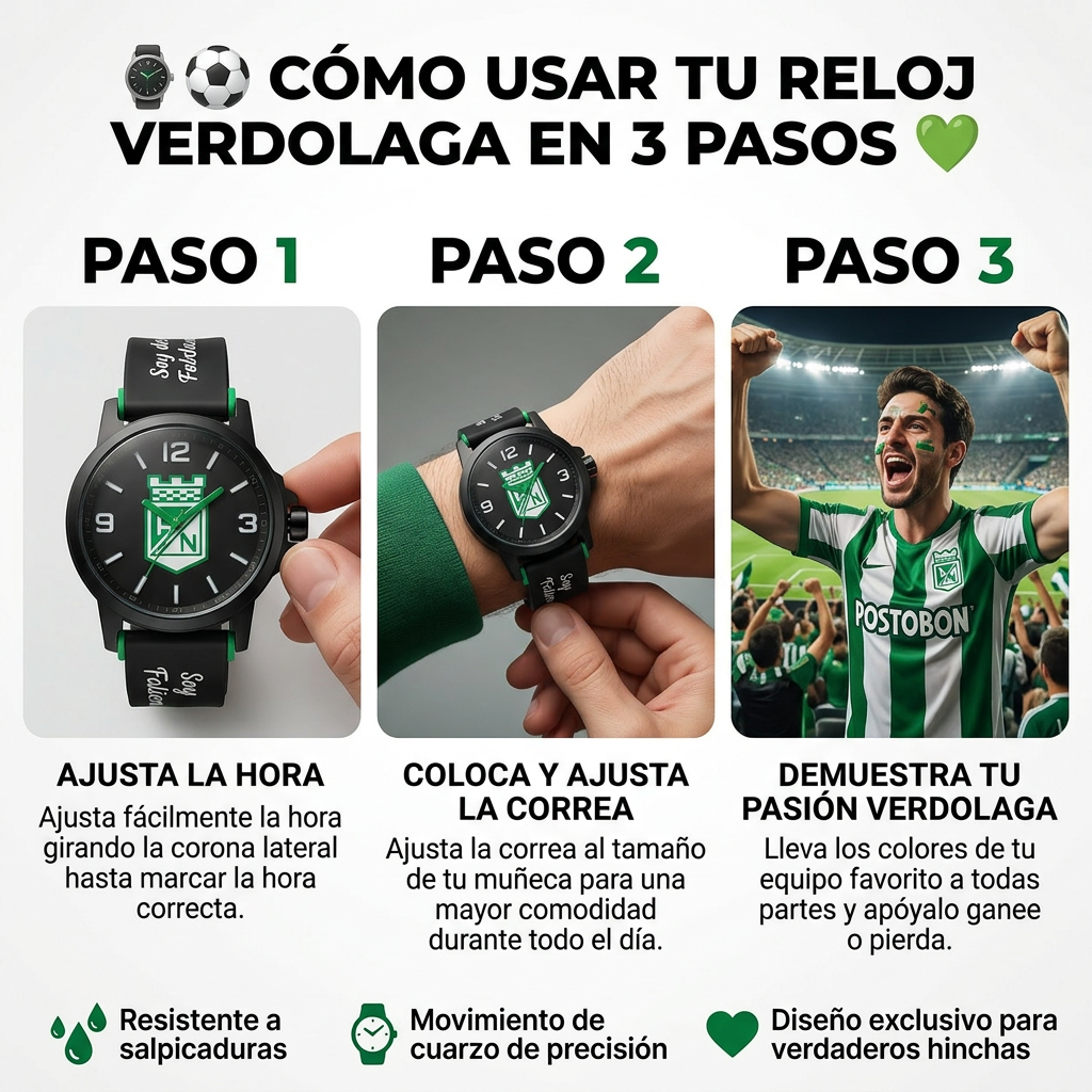 Lleva la pasión Verdolaga en tu muñeca