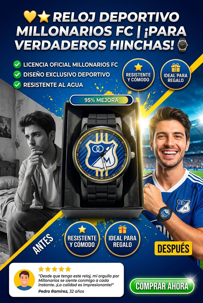 Demuestra tu verdadera pasión por Millonarios FC