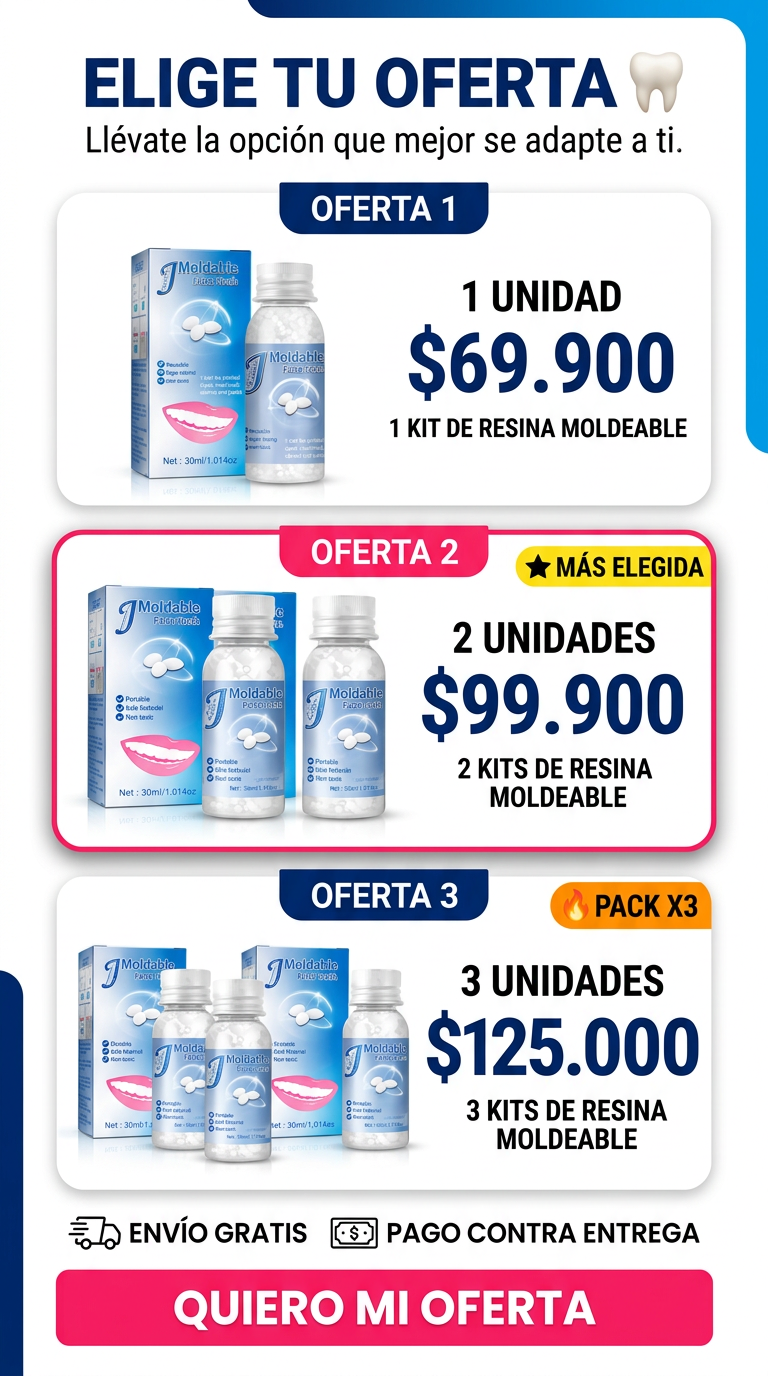 Transforma tu Sonrisa con Resina Dental Moldeable