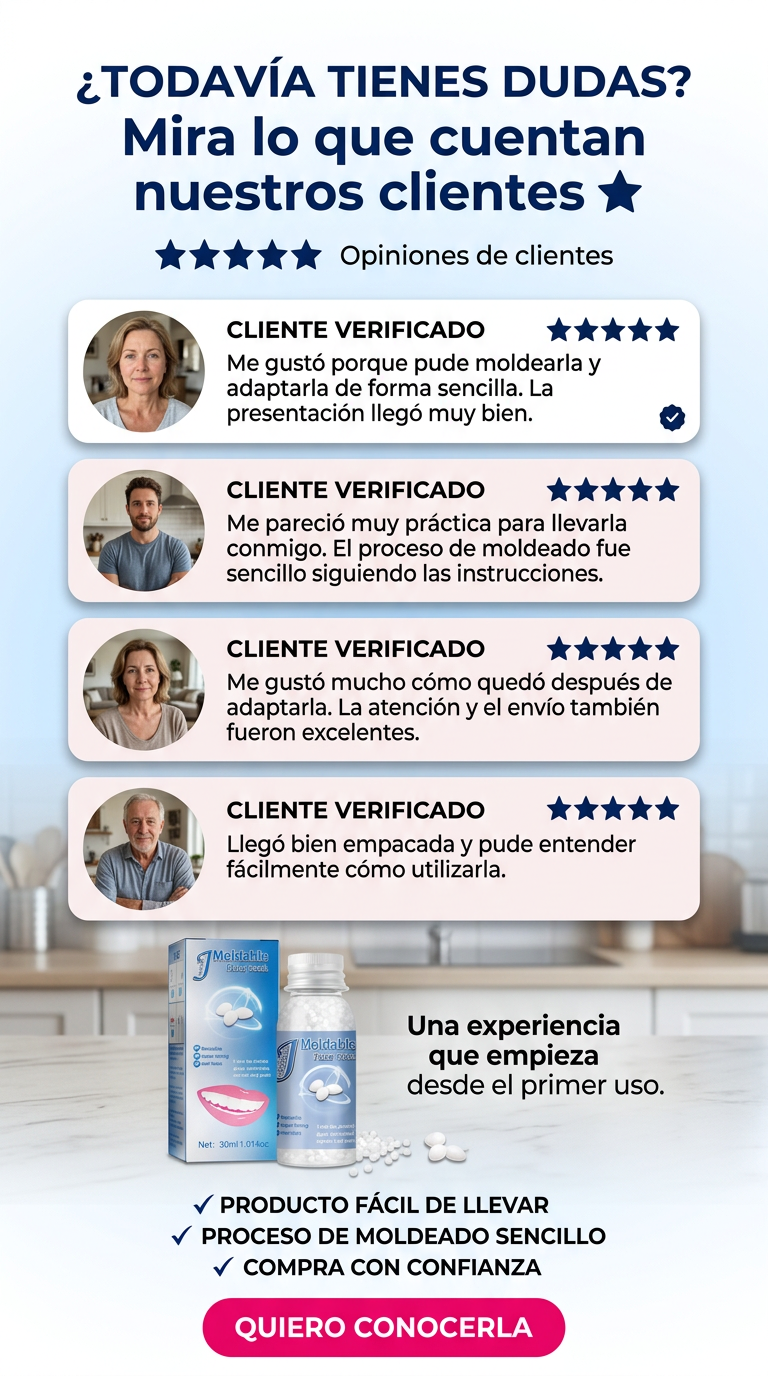 ¿Sabes por qué miles ya eligen nuestra Resina Dental Moldeable?