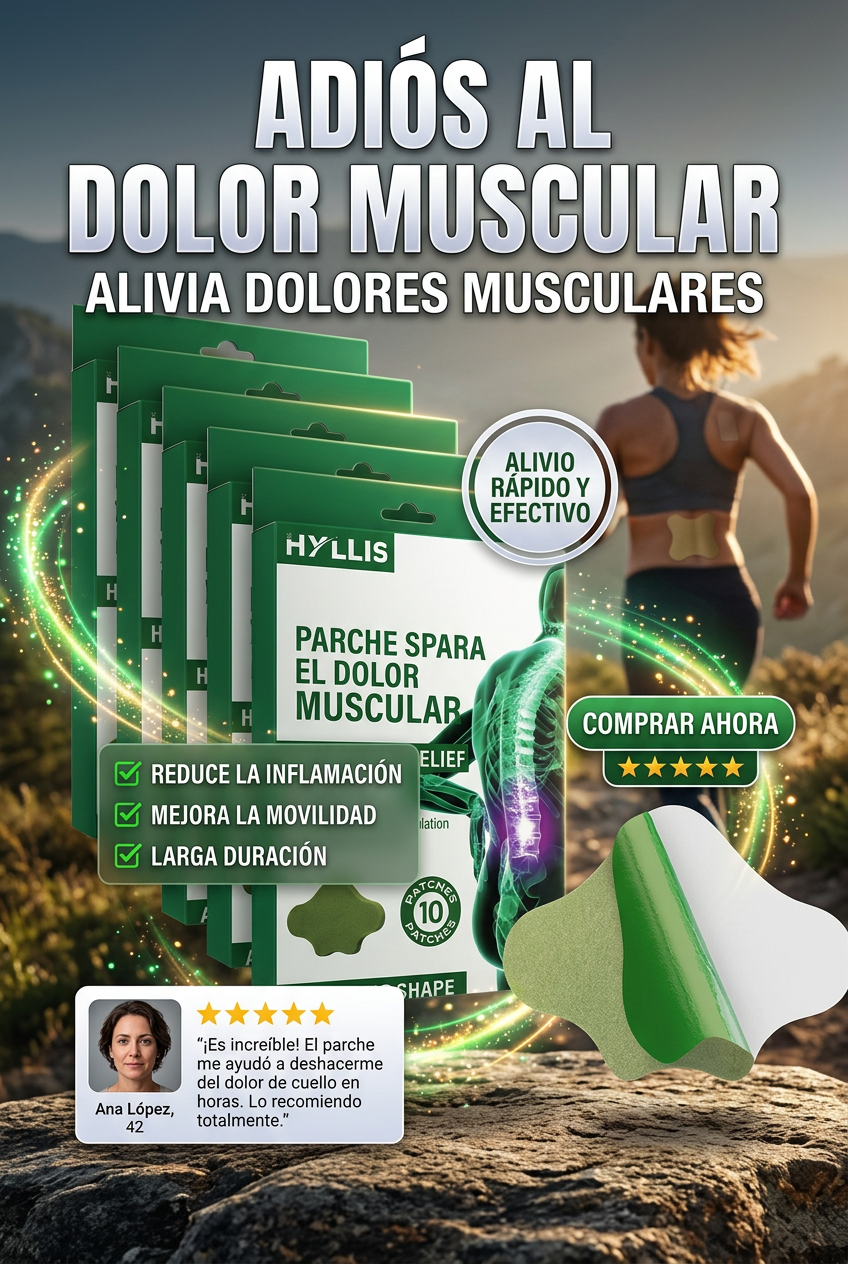 ¿Cansado del dolor muscular que te frena?