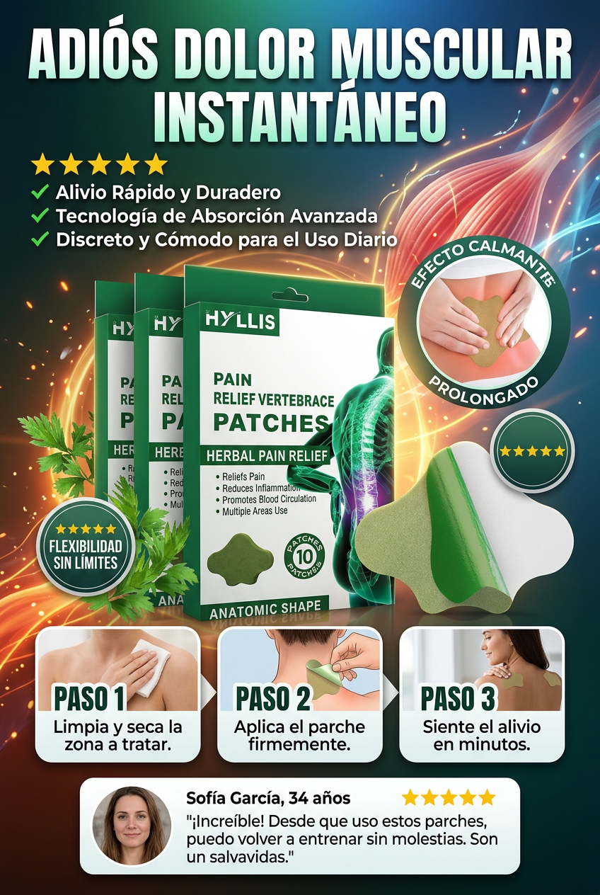 ¿Cansado del dolor muscular que te frena?