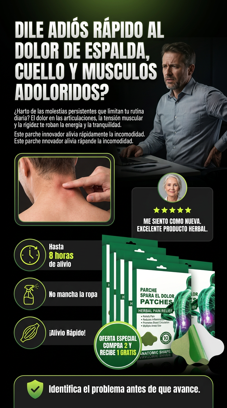 Alivio instantáneo para músculos adoloridos