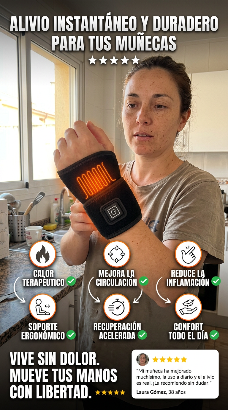 Muñequera Térmica: Alivio Superior para Tus Manos