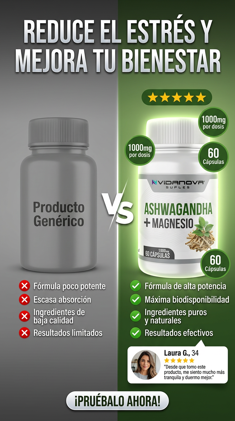 Ashwagandha + Magnesio: Tu Aliado contra el Estrés