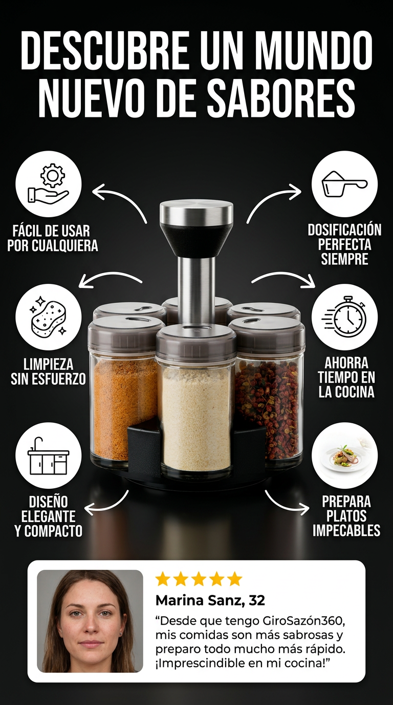 GiroSazón360: Transforma tus comidas con un simple giro