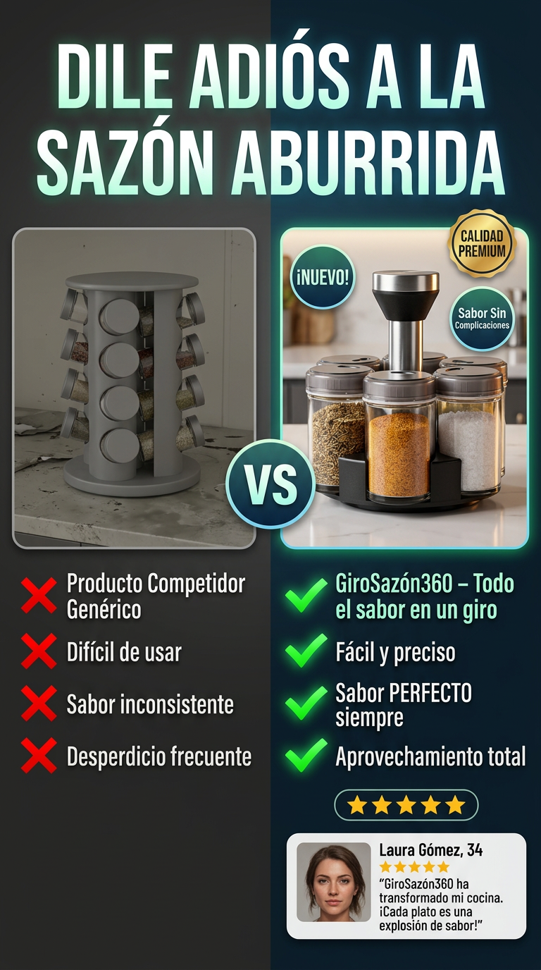 Transforma tu cocina con GiroSazón360