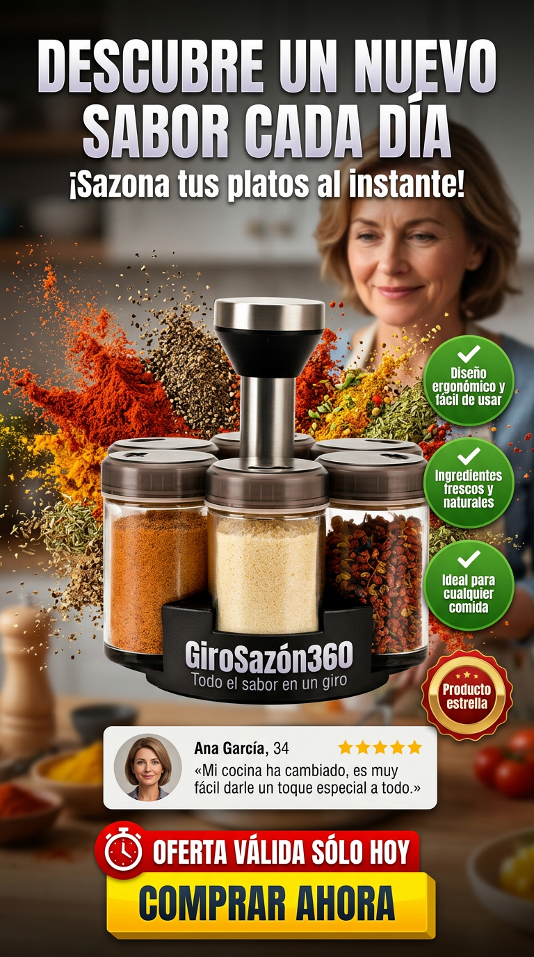 Transforma Tu Cocina: ¡Sabor Infinito en Cada Giro!