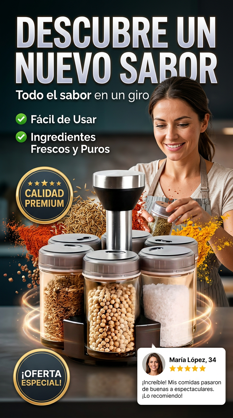 Eleva tus platos al siguiente nivel de sabor.