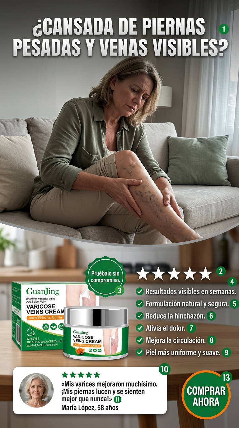 ¿Varices y piernas cansadas? Descubre el alivio que necesitas.