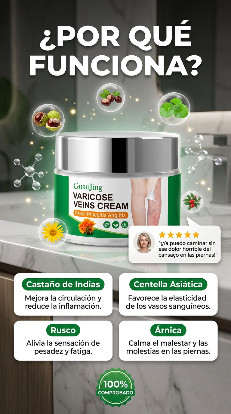 ¿Cansada de las varices?
