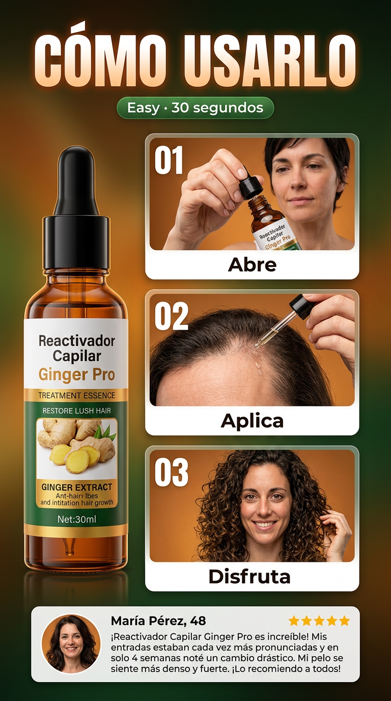 Transforma Tu Cabello con Ginger Pro