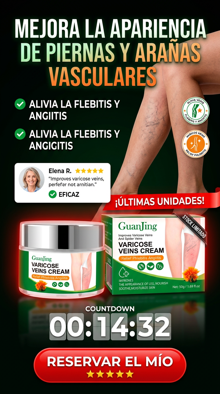 Alivia y mejora el aspecto de tus varices con nuestra crema avanzada
