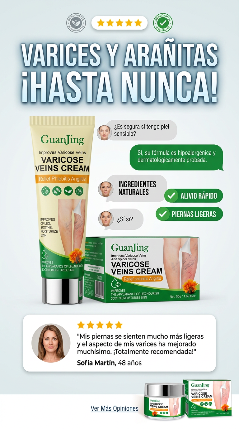 Transforma tus piernas con nuestra Crema para Varices