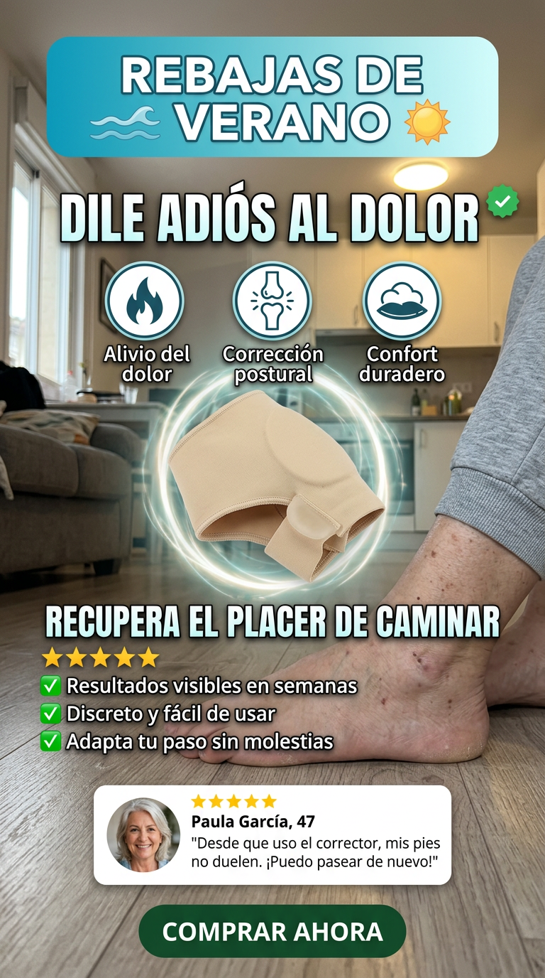 Alivia el dolor y corrige tus juanetes eficazmente