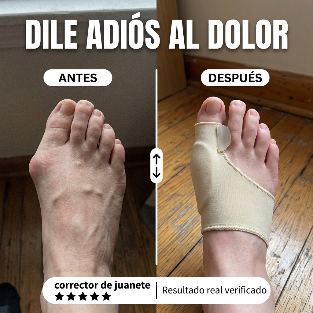 Alivia y Corrige Tus Juanetes