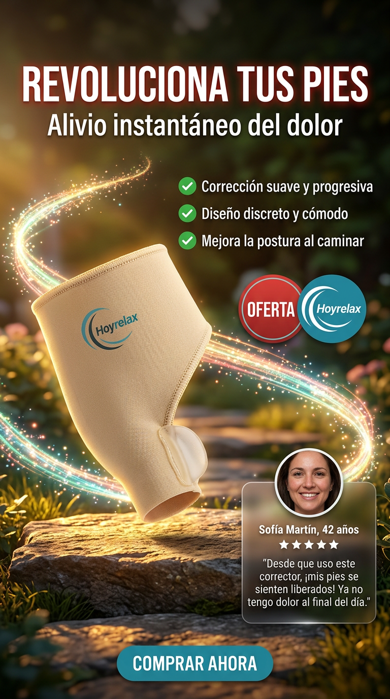 Adiós al dolor de juanetes