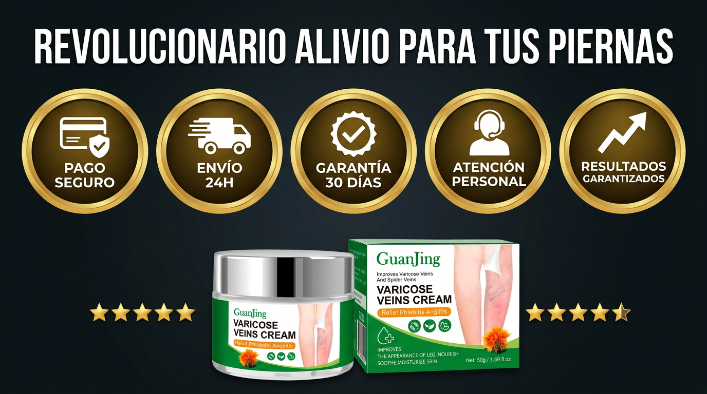 Alivia la pesadez y reduce la apariencia de las varices.